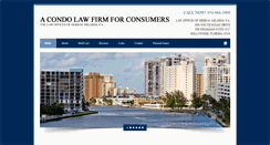 Desktop Screenshot of floridacondoattorneys.com